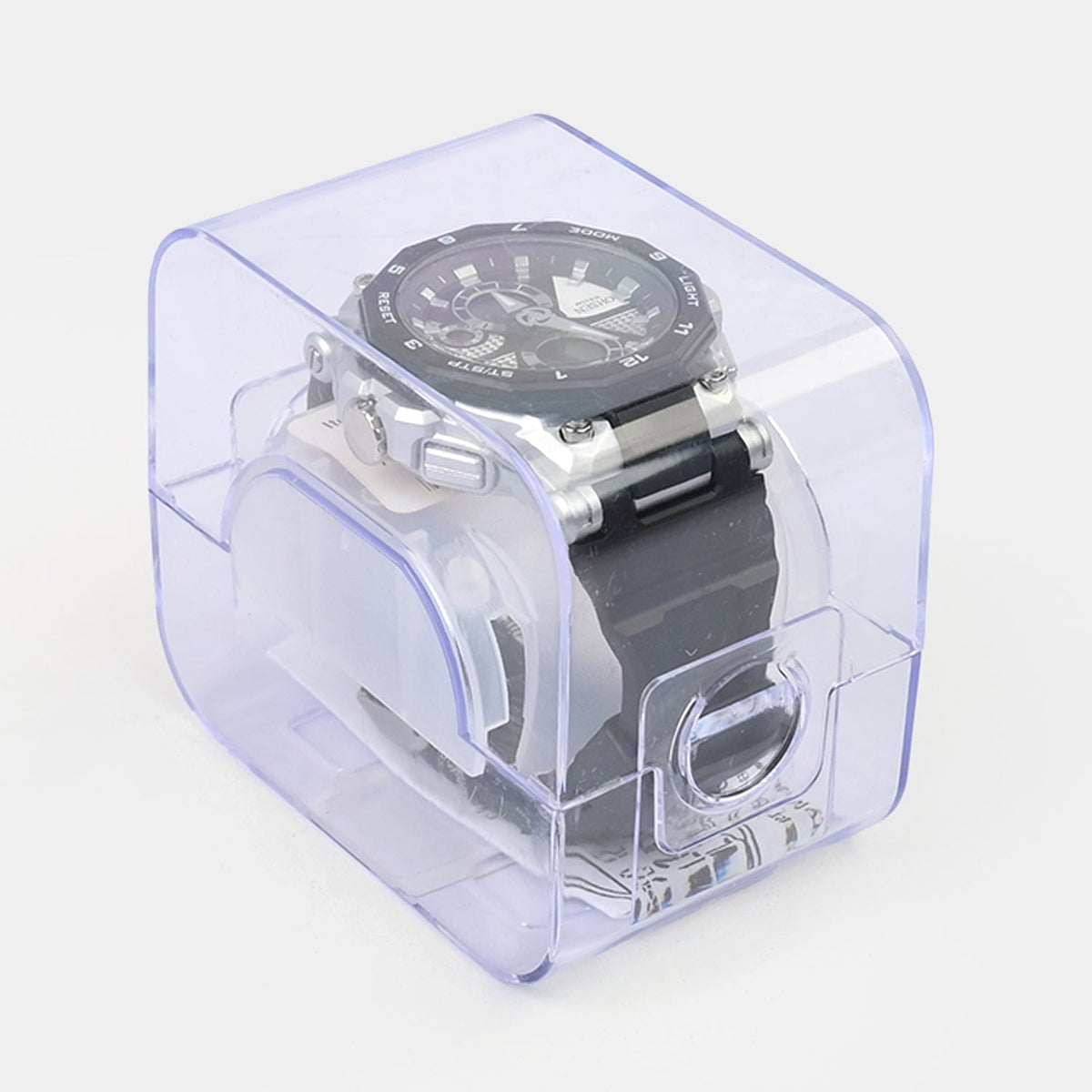 Dual Functionality Sports Digital Wrist Watch
