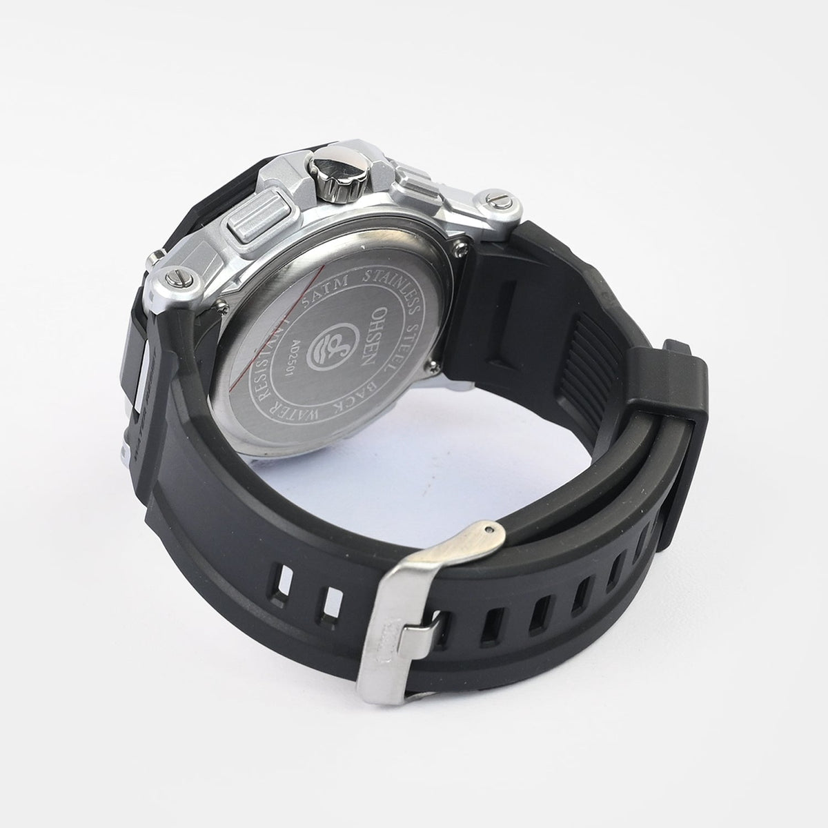 Dual Functionality Sports Digital Wrist Watch