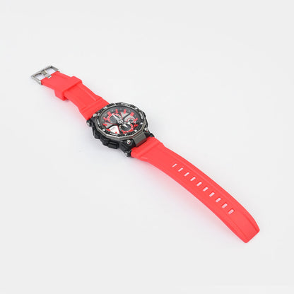 Dual Functionality Sports Digital Wrist Watch