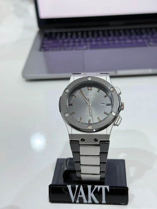 Hublot Classic Fusion - Two Tone Matte Chain - Black